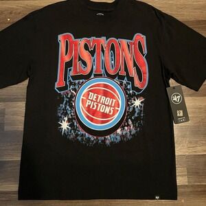'47 Brand Men's Small Detroit Pistons T-Shirt (NWT)